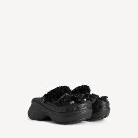 Crocs™-Pantoletten für Damen mit Jibbitz™ in Schwarz Crocs™-Pantoletten für Damen mit Jibbitz™ in Schwarz