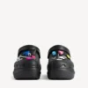 Crocs™-Pantoletten für Damen mit Jibbitz™ in Schwarz Crocs™-Pantoletten für Damen mit Jibbitz™ in Schwarz