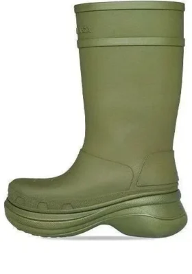 Crocs x Balenciaga Stiefel «Army Green» 677384W1S8E3195