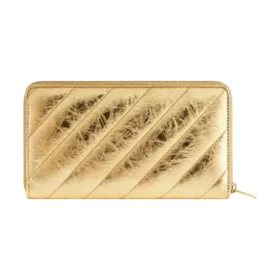 Crush Continental Portemonnaie, metallisiert, gesteppt «Gold» 7664472AAYO8004