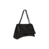 Crush Grosse Ketten-Tasche, gesteppt «Schwarz» 716332210IY1000