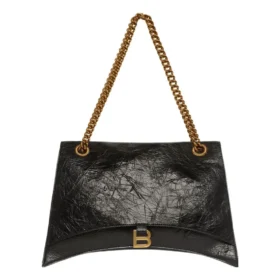Crush Grosse Ketten-Tasche «Schwarz» 716332210IT1000