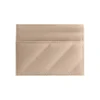 Crush-Kartenetui, gesteppt «Beige» 766467210J02906