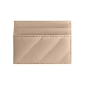 Crush-Kartenetui, gesteppt «Beige» 766467210J02906
