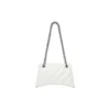 Crush Kleine Kettenhandtasche, gesteppt «Optic White» 716351210J09001
