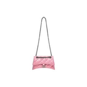 Crush Kleine Kettenhandtasche, gesteppt «Pink» 716351210J05812