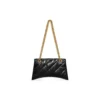 Crush Kleine Kettenhandtasche, gesteppt «Schwarz» 716351210J11000