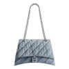 Crush Medium Chain Tasche Quilted «Blue» 7163932AAGX4661