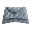 Crush Medium Chain Tasche Quilted «Blue» 7163932AAGX4661