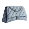 Crush Medium Chain Tasche Quilted «Blue» 7163932AAGX4661