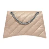 Crush Medium Ketten-Tasche, gesteppt «Hellbraun» 716393210J02906