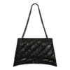 Crush Medium Kettenhandtasche, gesteppt «Black» 716393210IY1000