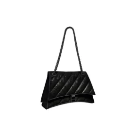 Crush Medium Kettenhandtasche, gesteppt «Black» 716393210IY1000