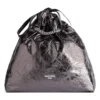 Crush Medium Tragetasche metallisiert «Grey» 7429412AATG1314