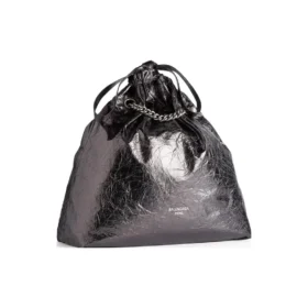 Crush Medium Tragetasche metallisiert «Grey» 7429412AATG1314