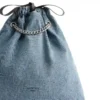 Crush mittelgrosse Tragetasche Denim «Blau» 7429412AAYA4661