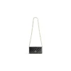 Crush Portemonnaie an Kette, gesteppt «Schwarz» 781723210J11000
