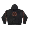 Crypto-Hoodie, Medium-Fit «Black Faded» 742603TOVN71055
