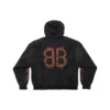Crypto-Hoodie, Medium-Fit «Black Faded» 742603TOVN71055