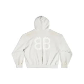 Crypto Hoodie Medium Fit «Off White» 742603TOVU7