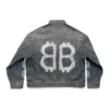 Crypto Large Fit Jacke «Hellblau» 750983TNW654036