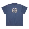 Crypto Oversize-T-Shirt «Blue» 739028TOVU64108