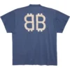 Crypto Oversize-T-Shirt «Blue» 739028TOVU64108