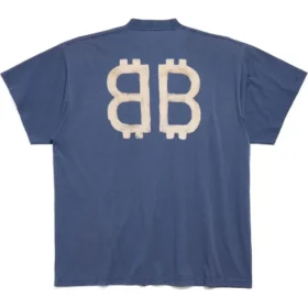 Crypto Oversize-T-Shirt «Blue» 739028TOVU64108