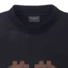 Crypto-T-Shirt Oversized «Black Faded» 739028TOVN81055