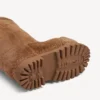 Damen-Anhänger/Schlüsselanhänger «Mini Alaska Stiefel» in Noce