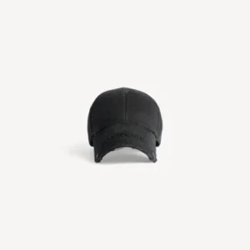 Damen-Cap mit Nieten in Schwarz Damen-Cap mit Nieten in Schwarz