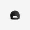 Damen-Cap mit Nieten in Schwarz