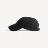 Damen-Cap mit Nieten in Schwarz