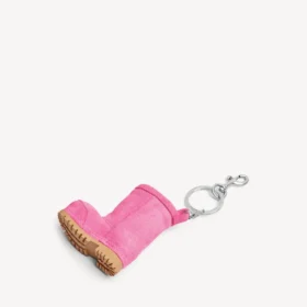 Damen-Charm/Schlüsselanhänger «Mini Alaska Stiefel» in Rosa
