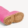 Damen-Charm/Schlüsselanhänger «Mini Alaska Stiefel» in Rosa