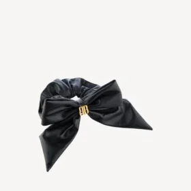Damen-Haargummi «Clemence XL» in Schwarz/Gold