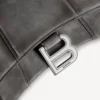 Damen-Handtasche «Hourglass» XS in Sturmgrau