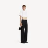 Damen-Handtasche in Hourglass-Form XS in Schwarz Damen-Handtasche in Hourglass-Form XS in Schwarz