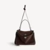 Damen-Handtasche «Rodeo» in mittlerer Grösse, in Hell-Espresso