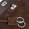 Damen-Handtasche «Rodeo» in mittlerer Grösse, in Hell-Espresso