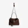 Damen-Handtasche «Rodeo», klein, in Hell-Espresso Damen-Handtasche «Rodeo», klein, in Hell-Espresso