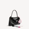 Damen-Handtasche «Rodeo» klein mit Anhängern in Schwarz Damen-Handtasche «Rodeo» klein mit Anhängern in Schwarz