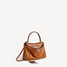 Damen-Handtasche «Rodeo Mini» in hellbraunem Cowboy-Look