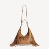 Damen-Hobo-Tasche «Le City» in Mittelgrösse, Farbe Camel