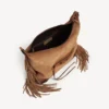 Damen-Hobo-Tasche «Le City» in Mittelgrösse, Farbe Camel