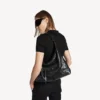 Damen-Hobo-Tasche «Le City» in Schwarz, mittelgross Damen-Hobo-Tasche «Le City» in Schwarz, mittelgross