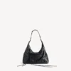 Damen-Hobo-Tasche «Le City», klein, in Schwarz Damen-Hobo-Tasche «Le City», klein, in Schwarz