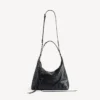Damen-Hobo-Tasche «Le City», klein, in Schwarz Damen-Hobo-Tasche «Le City», klein, in Schwarz