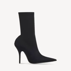 Damen-Knife-Stiefeletten in Schwarz
