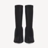 Damen-Knife-Stiefeletten in Schwarz